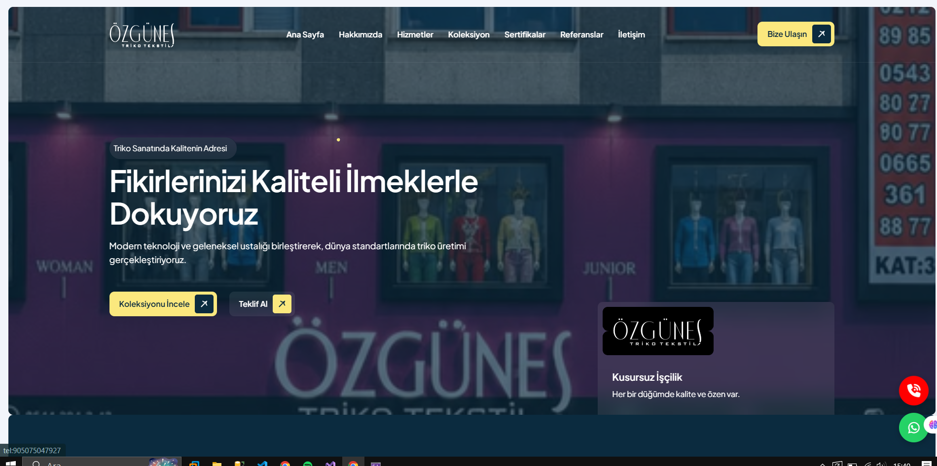 Öz Güneş Triko